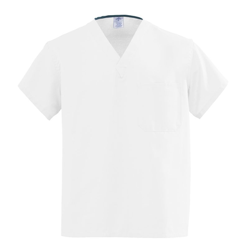 Medline Angelstat Unisex Reversible V-Neck Scrub Top #610