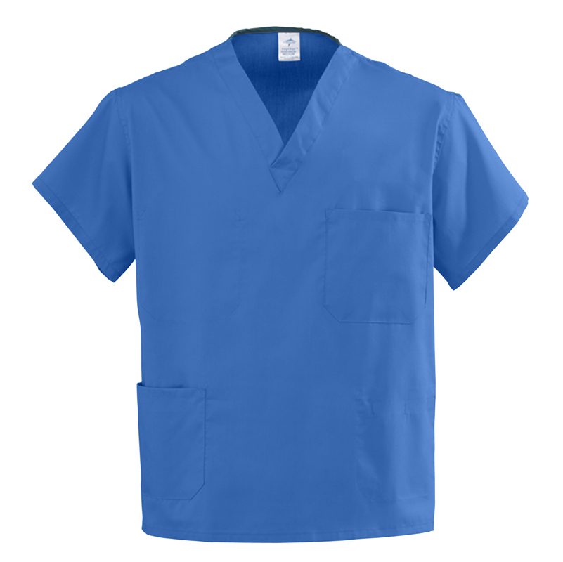 Unisex Reversible V-Neck Scrub Top