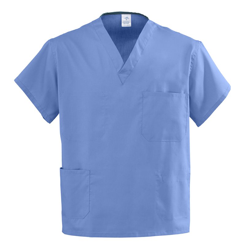 Unisex Reversible V-Neck Scrub Top