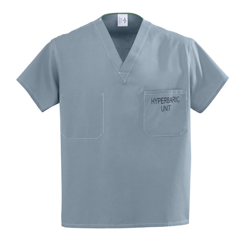 Medline Encore Unisex Reversible Hyperbaric Scrub Top #658