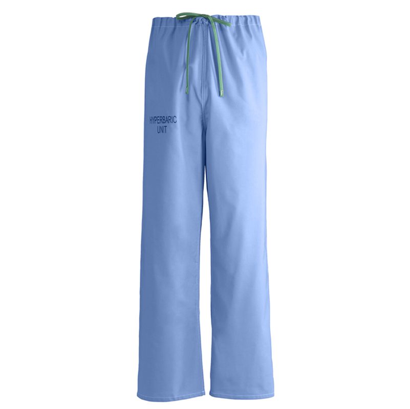 Medline Encore Unisex Reversible Hyperbaric Scrub Pants #659