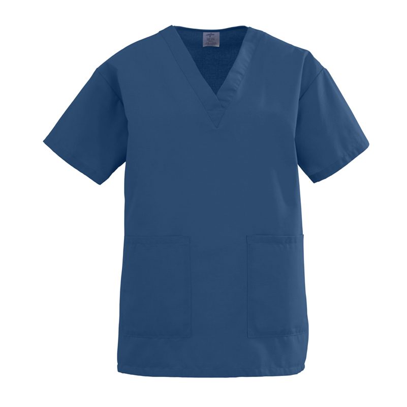 Medline AngelStat Womens Two-Pocket Scrub Top #893