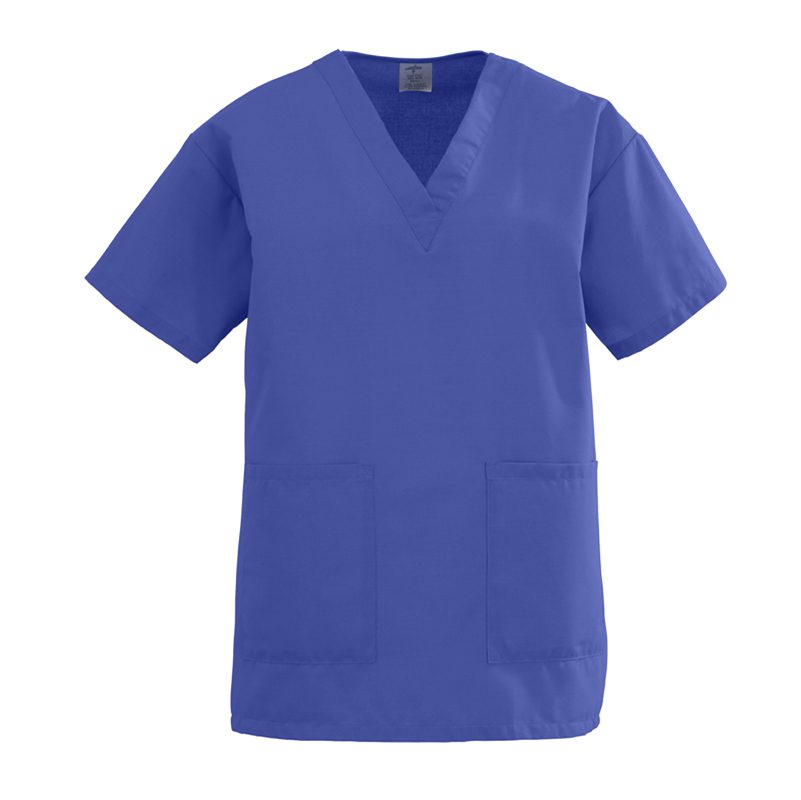 Medline AngelStat Womens Two-Pocket Scrub Top #893