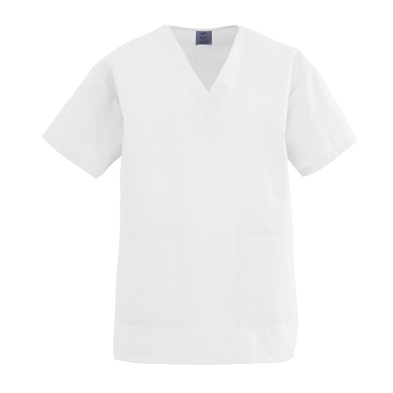 Medline AngelStat Womens Two-Pocket Scrub Top #893
