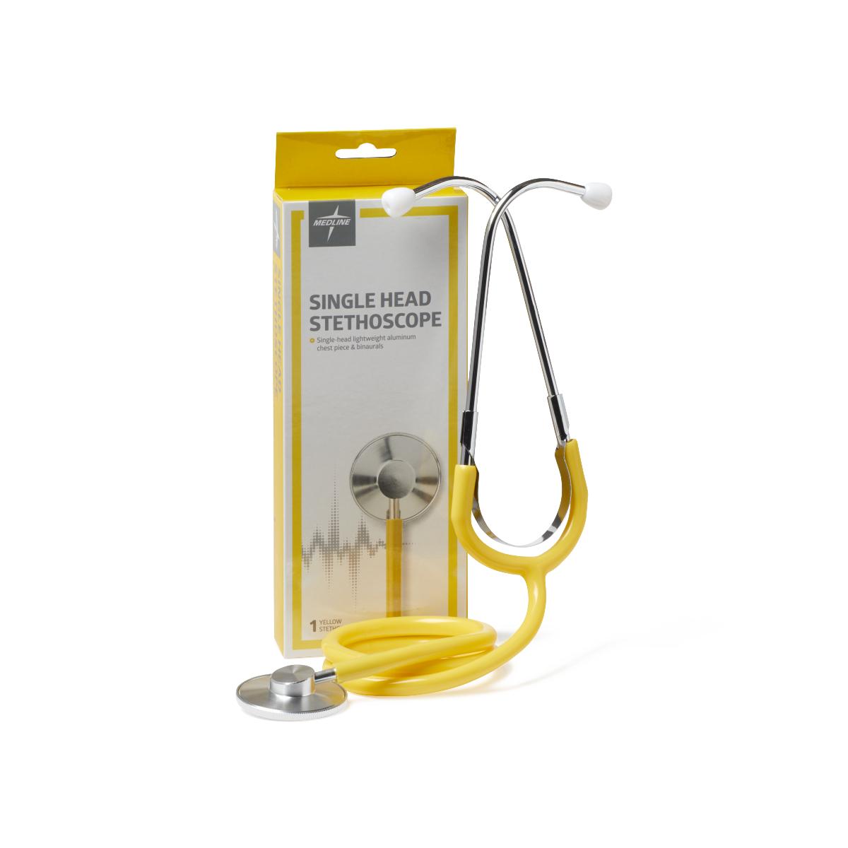 Black Single-Head Stethoscope