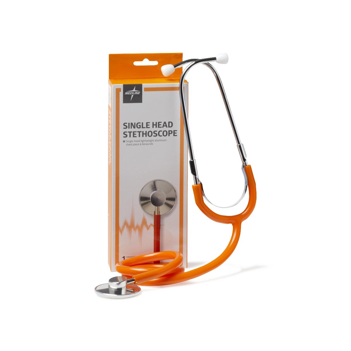 Black Single-Head Stethoscope
