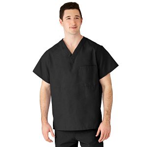 Medline Angelstat Unisex Reversible V-Neck Scrub Top #610