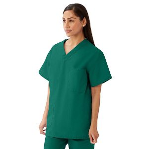 Unisex Reversible V-Neck Scrub Top