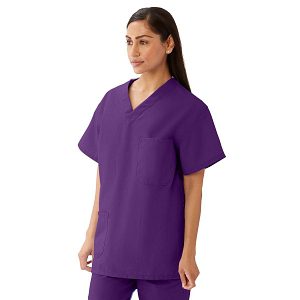 Unisex Reversible V-Neck Scrub Top