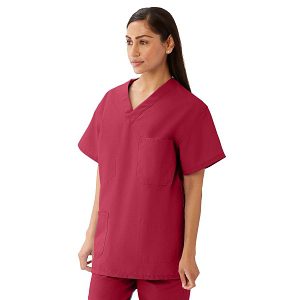 Unisex Reversible V-Neck Scrub Top