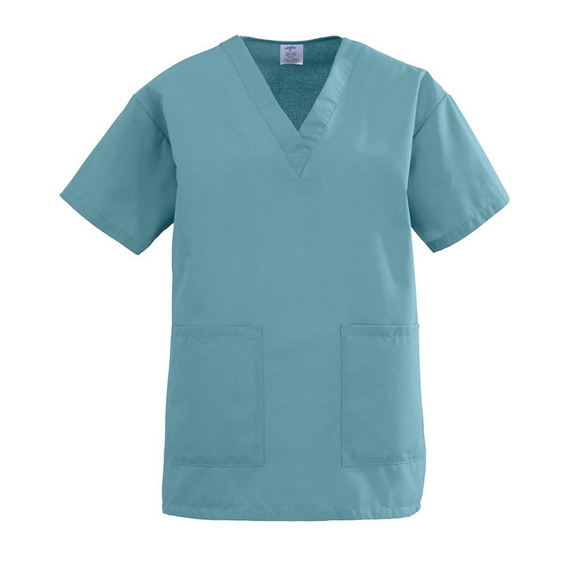 Medline AngelStat Womens Two-Pocket Scrub Top #893